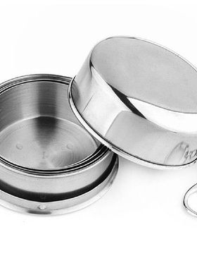 极速Collapsihble Folding Metal Telescopic  Cups Excursion