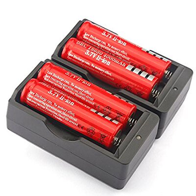 极速Fast Lithium Battery Charger withH 3.7V 4000mAh 18650 Li