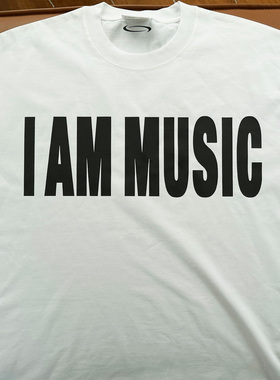 I AM MUSIC专辑周边Opium YVL风格标语短袖playboicarti同款