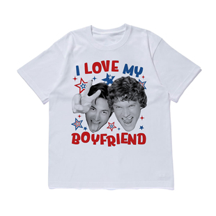 巅峰对决Ilovemyboyfirend同款短袖T恤夏季纯棉半袖潮流周边