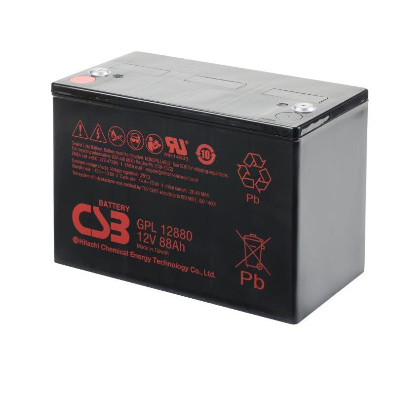 CS蓄B电池12V88AH/GPL12880基站太阳能铅酸 EPS机房UPS应急专用