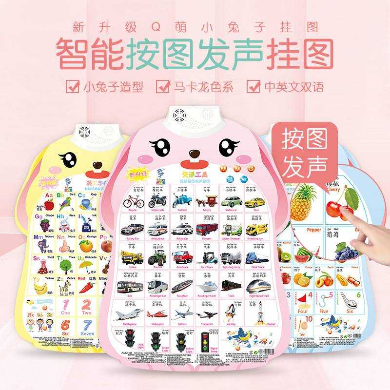 宝宝有声早教挂图点读发声婴幼