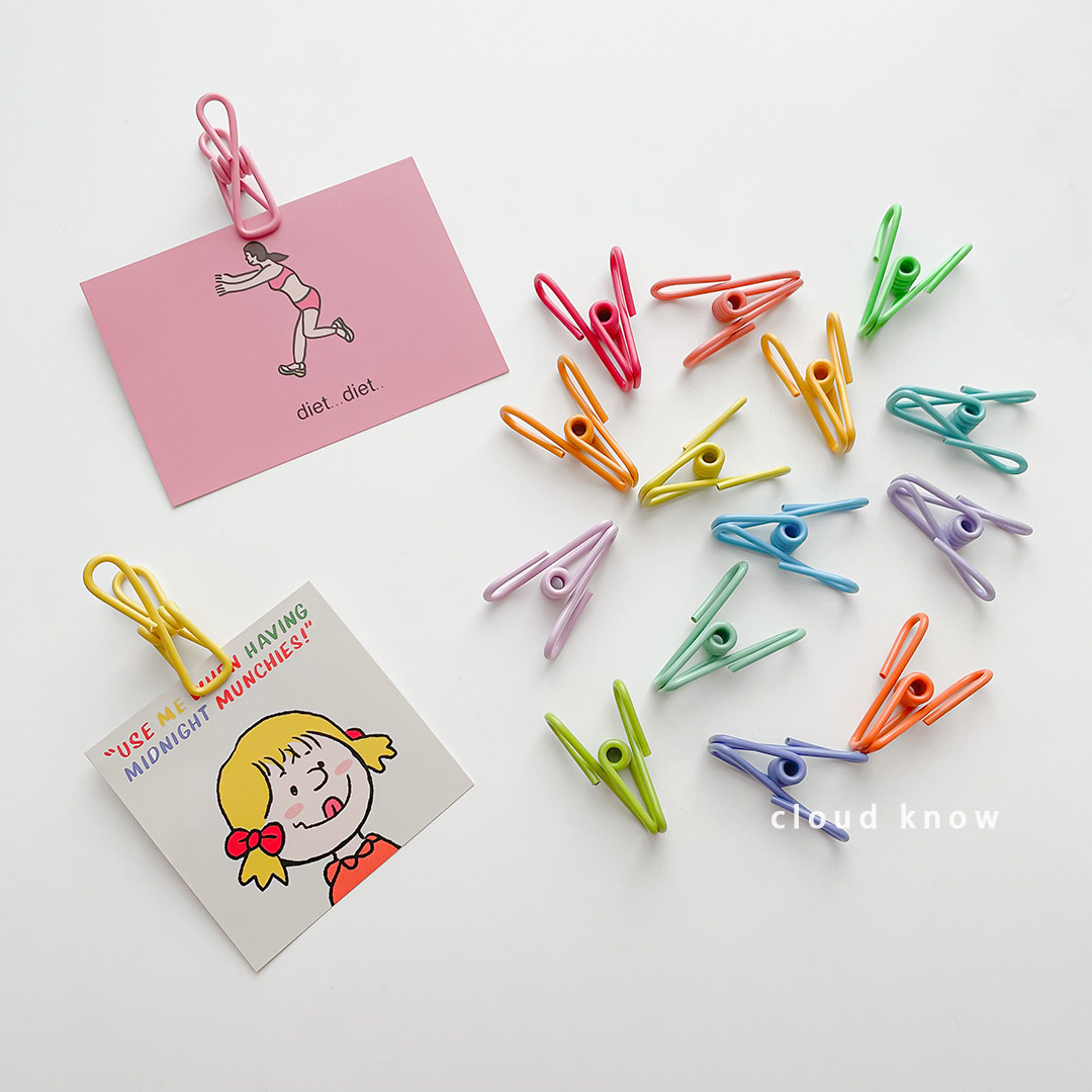 云知道彩色多功能防风收纳夹