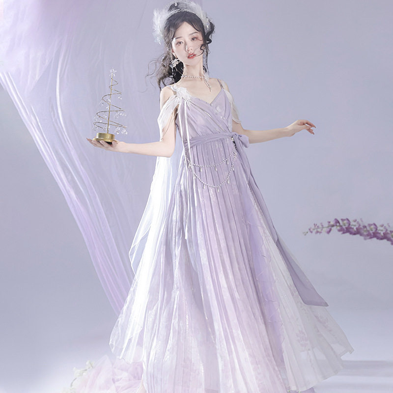 【雾中仙】汉元素连衣裙仙女裙