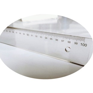 新80CbM/100CM塑料直尺1米有机直尺100CM塑料直尺办公米尺1米尺