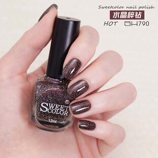 橘黑黄灰系列】SweetColor秋冬指甲油快干免烤