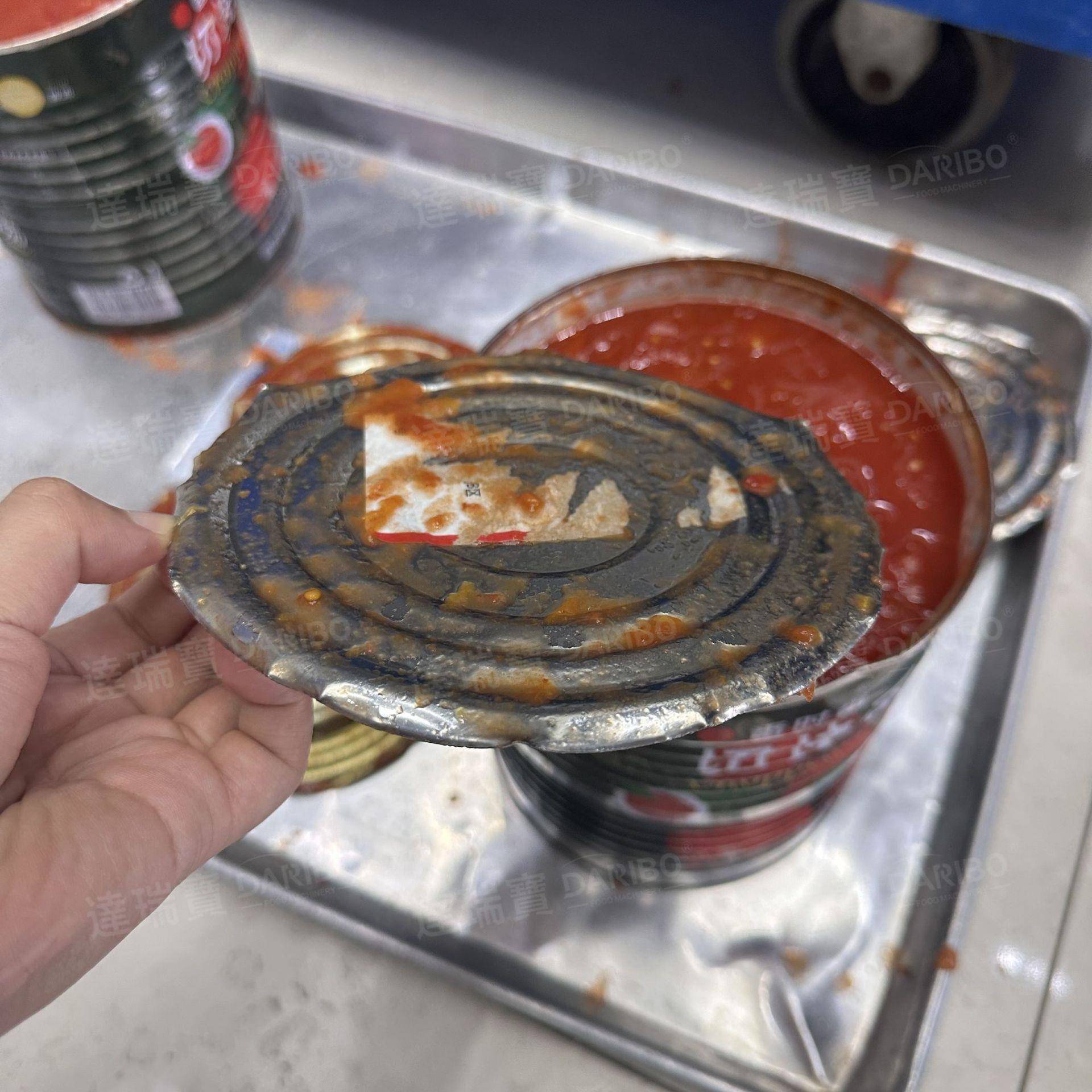 W大型商用全自动气动开罐头机 铝罐开盖机 橘子菠萝罐头开罐机器