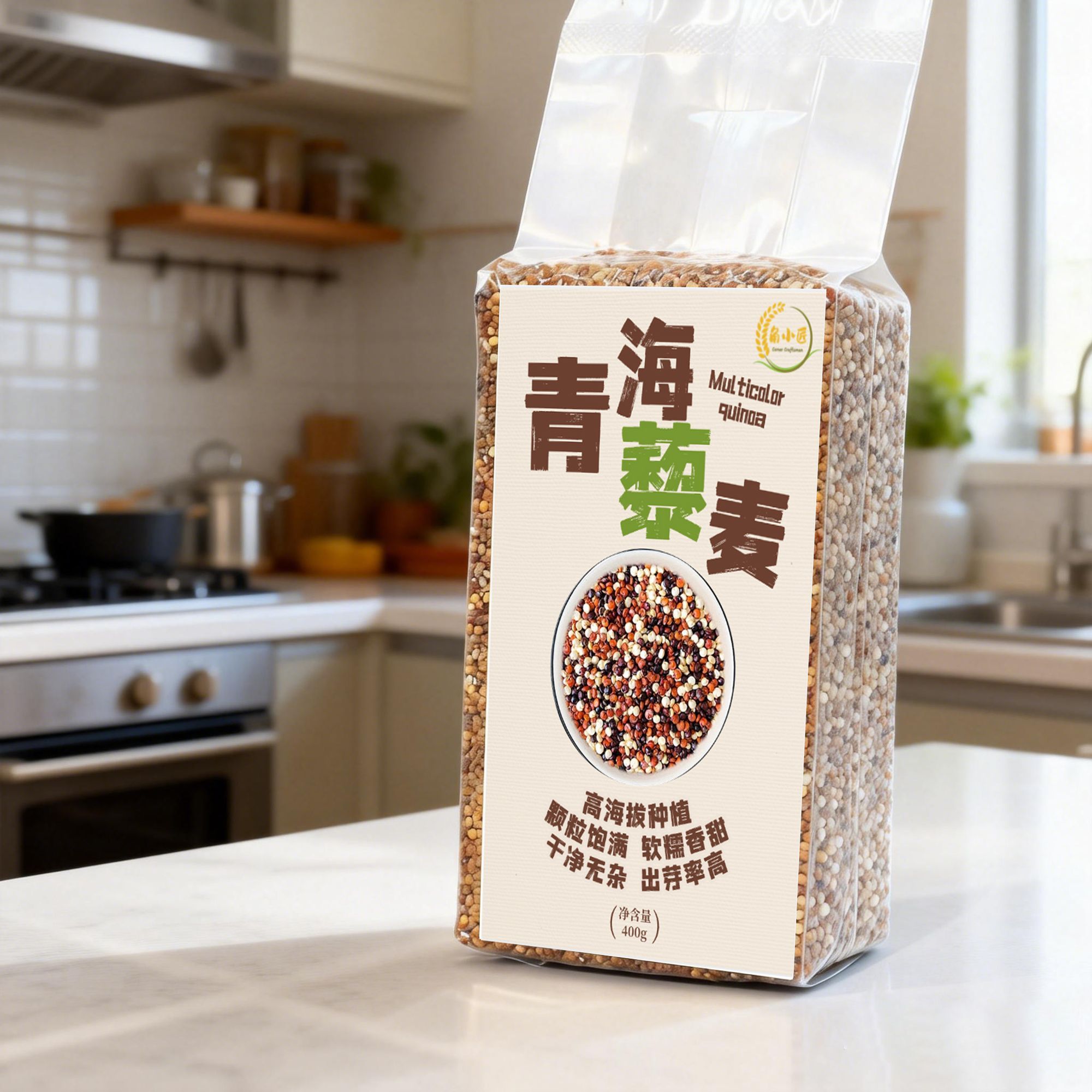角小匠青海三色藜麦米饱腹代餐五谷杂粮农家新米健身轻食产地直发