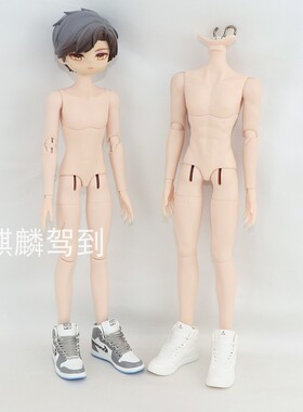 包邮！小铃铛社区阿巳22/23.5大八分bjd素体通穿时尚休闲高邦鞋子