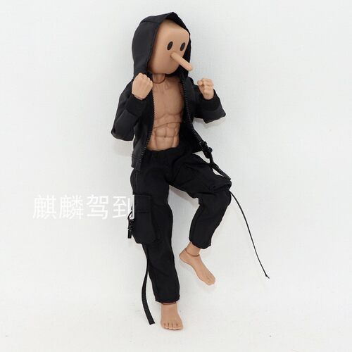 1/12兵人素体衣服通配方大头娃衣