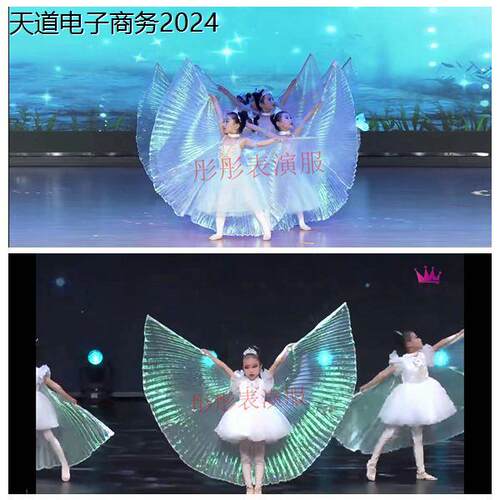 小风筝演出服儿童肚皮舞