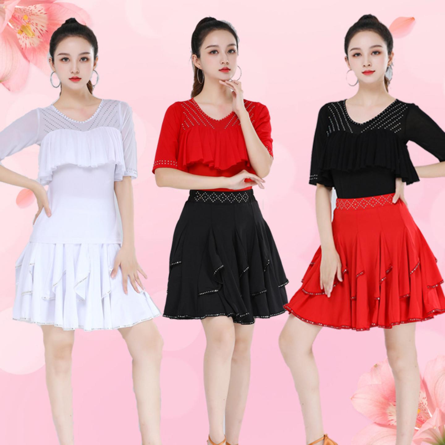 吉特巴广场舞演出服装练功服