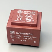 全新赛特勒ZETTLER密封变压器12V输出2W输入230V交流BV302S12020