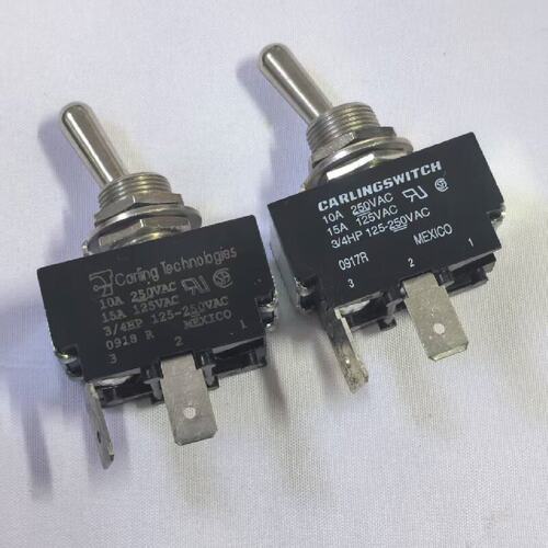 10A2脚美国两档T85摇臂开关0918R