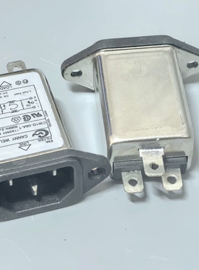 CANNY WELL抗干扰滤波器CW1D-10A-T电源滤波器插座插头10A滤波器