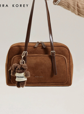 Cierra Korey官网  枕头包包女士通勤手提包秋冬保龄球包单肩大包