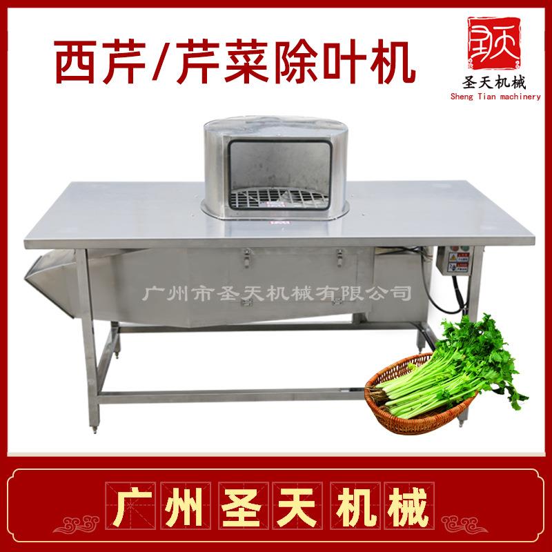 净菜厨房设备芹菜西芹除叶去叶机泥蒿茼蒿叶菜摘叶不伤料效率高