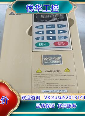 原装原装台达变频器VFD007V43A－2功能议价