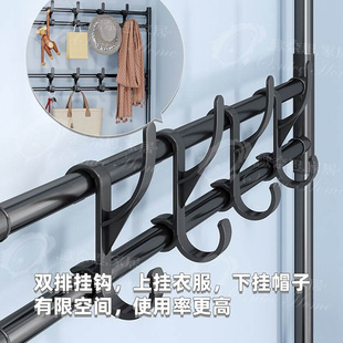 鞋架子多层客厅置物一体式鞋帽架卧室家用B挂包架门口落地简易鞋