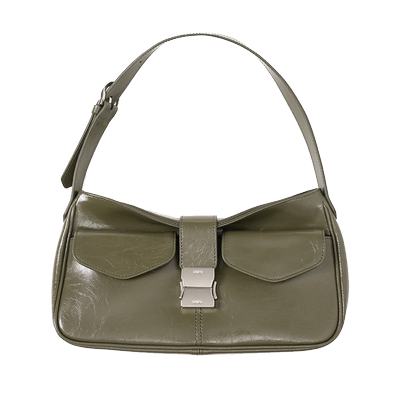 RAIVE复古口袋搭配月牙包