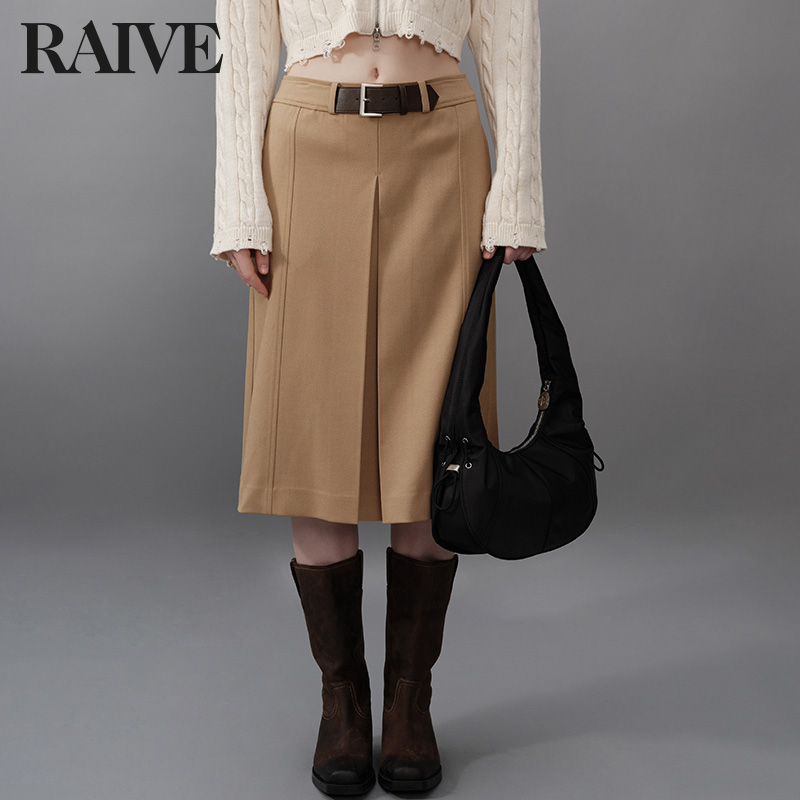 RAIVE简约通勤易搭配基础半裙