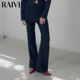 明星同款 子微喇修身 RAIVE超模裤 女休闲裤 假两件长裤 2026春季