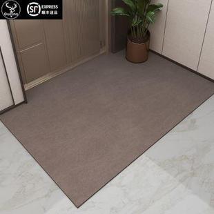 地毯门垫入户进门脚垫简约高级灰色大门玄关入户门防滑地垫可定制