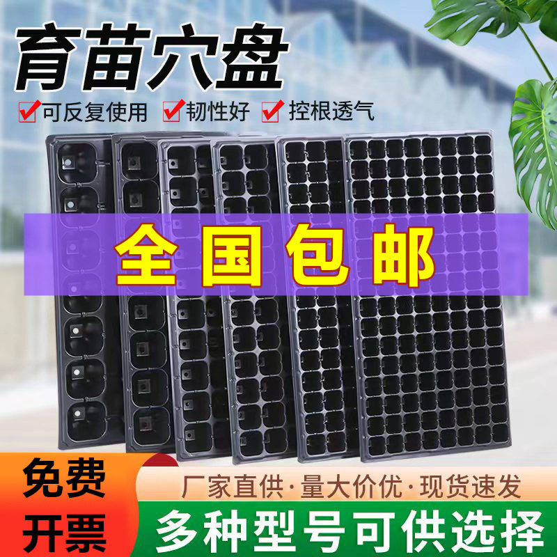育苗穴盘育苗盘育苗平盘育苗盆托盘扦插盒蔬菜育苗神器育苗秧盘