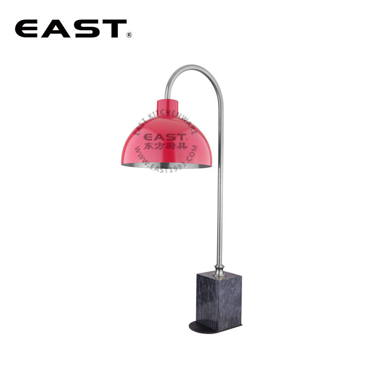 石纹方座红钢半圆暖菜灯【EAST东方厨具】酒店设备