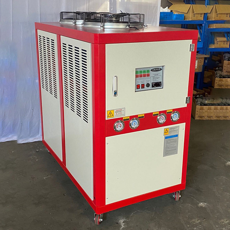 批发注塑机模具循环冷却冰水机工业螺杆冷水机组小型工业冷水机
