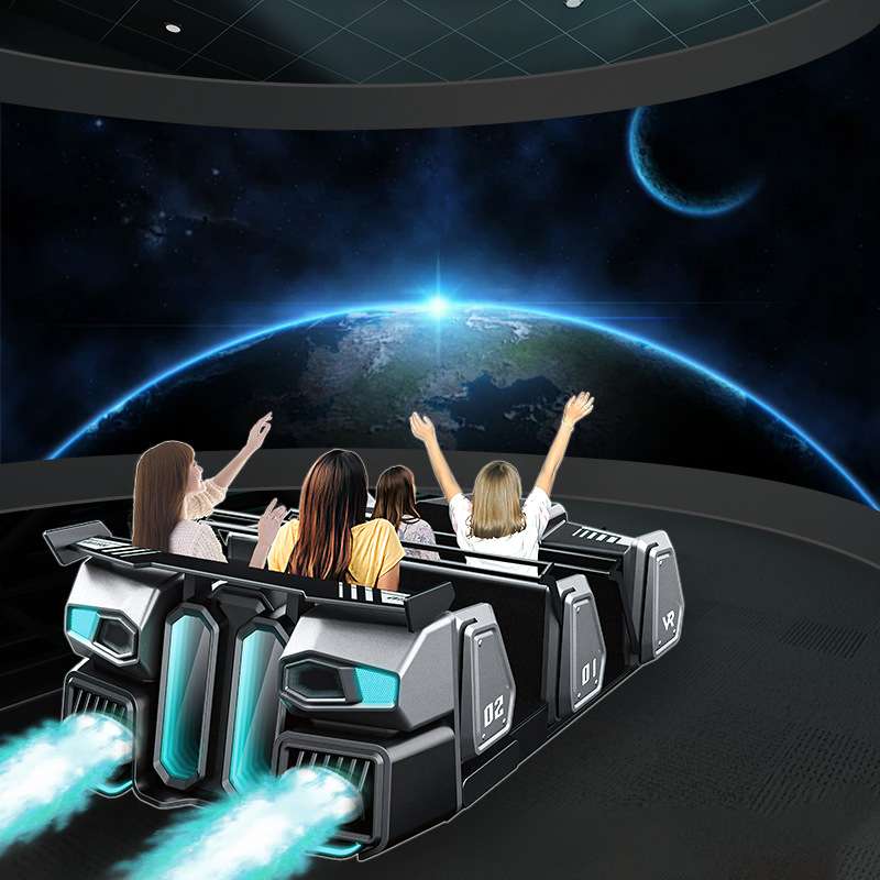 裸眼9D12D环幕轨道影院飞行影院商业景区文旅游乐开店网红项