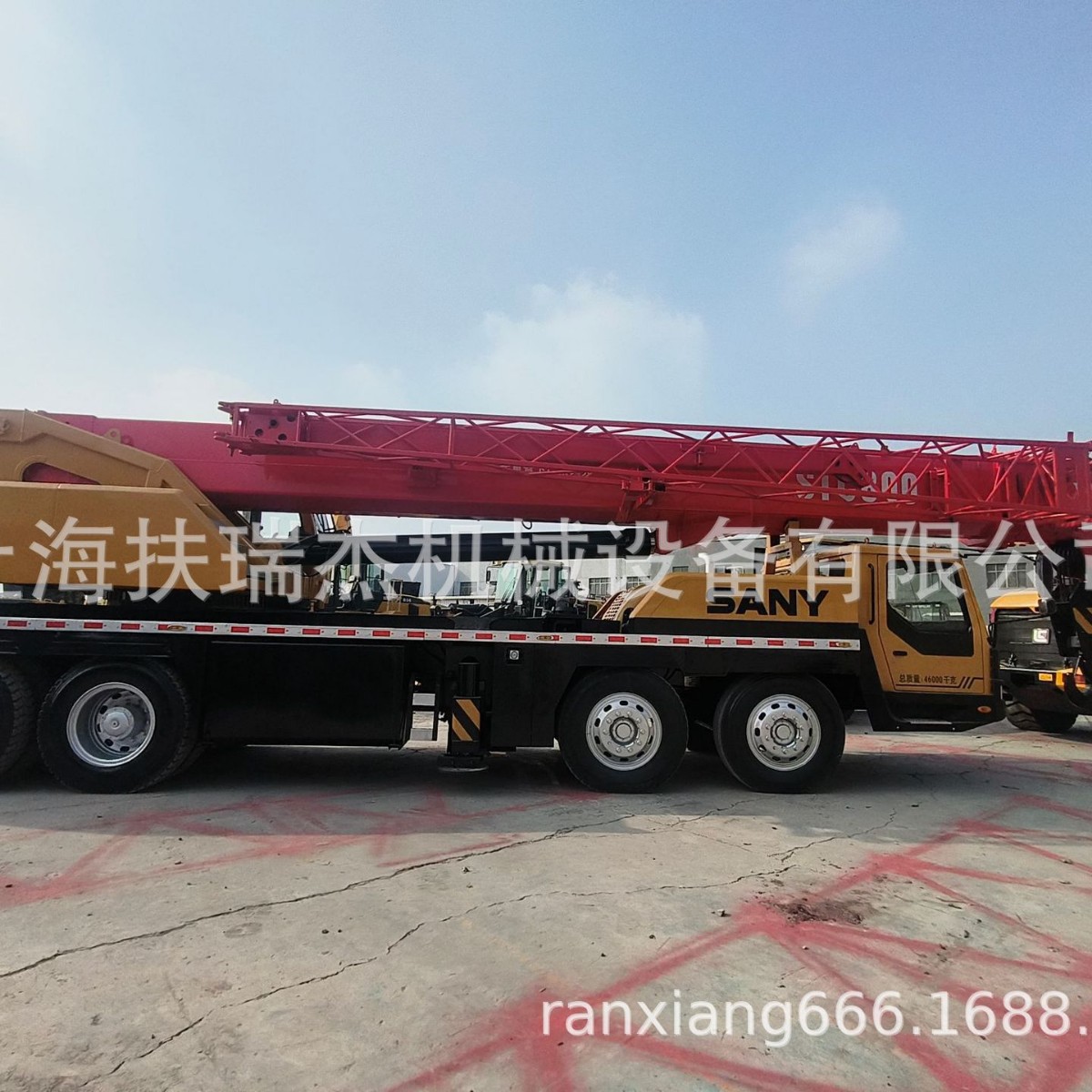80吨三一吊车25吨50吨55吨75吨90吨100吨汽车吊SANYSTC800
