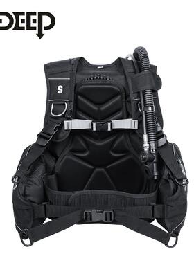 DIDEEP潜水专业夹克BCD水肺深潜浮力调整背心调节器休闲潜水男女