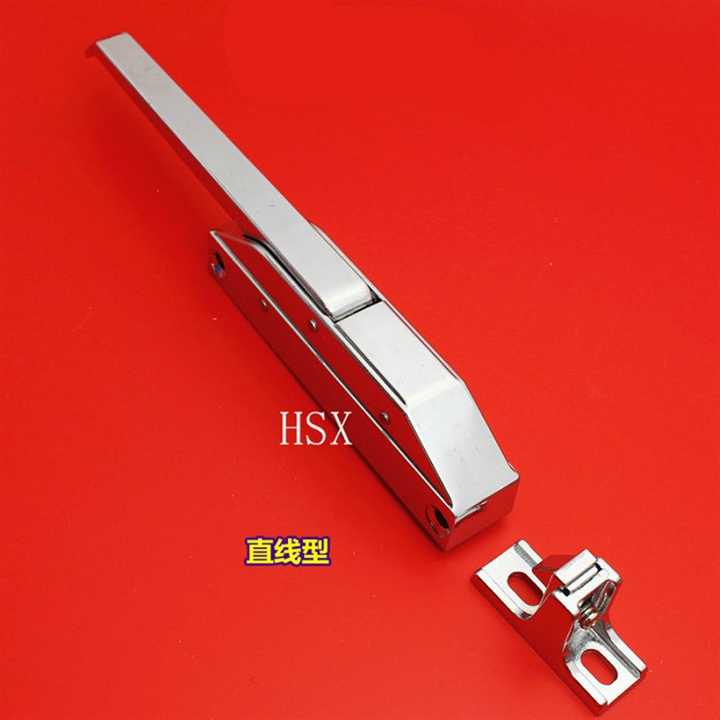 冷库门把手雪柜弧形门锁烘烤箱侧装拉手直柄门把手干燥箱锁