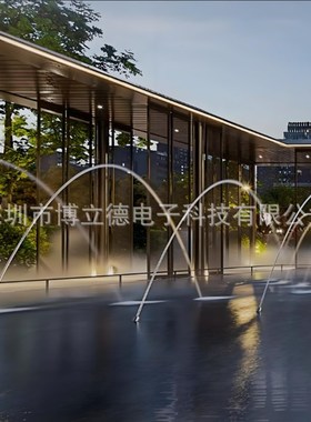 音乐喷泉全套设备厂家户外广场旱地水池波光跳泉水景制作不锈钢