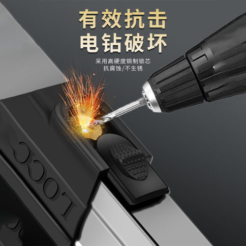 抗液压剪电动车锁摩托车U形锁防盗锁自行车电瓶车锁单车山地U型锁