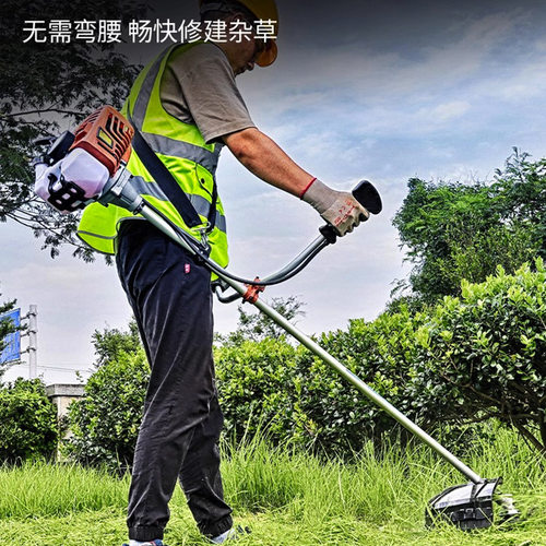 割草机二四冲程背负式侧挂多功能除草机小型汽油机农用收割机