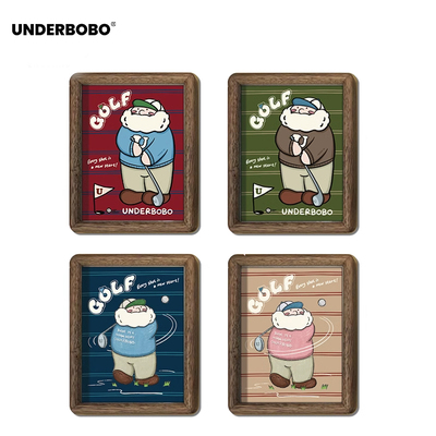 UNDERBOBO背景墙刺绣挂画装饰画