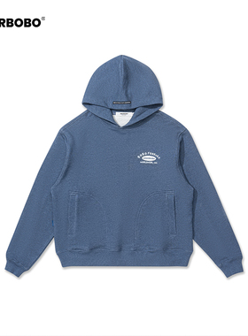 BOBO滑雪系列连帽卫衣 春秋2025新款 美式复古慵懒风套头衫百搭女