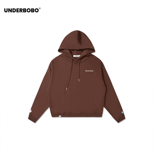 BOBO经典IP系列休闲连帽卫衣 2025冬季新款休闲宽松百搭保暖上衣