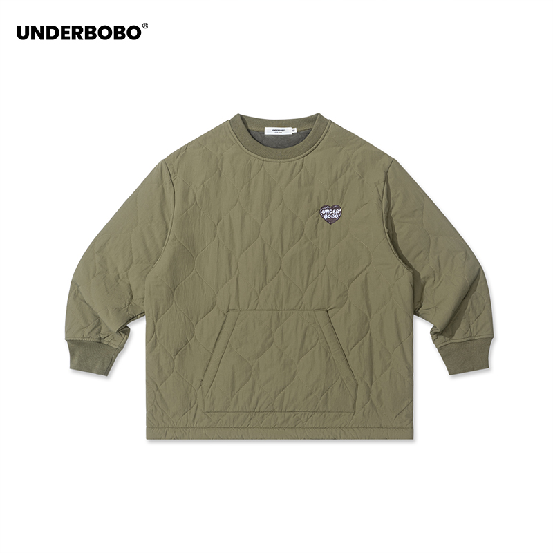 UNDERBOBO宽松显瘦夹棉卫衣男女