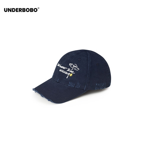 UNDERBOBO美式复古情侣鸭舌帽女