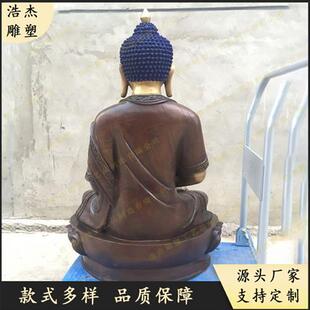 厂家直供卧佛佛像寺院大型睡佛如来佛寺庙桌面铸铜香炉摆件