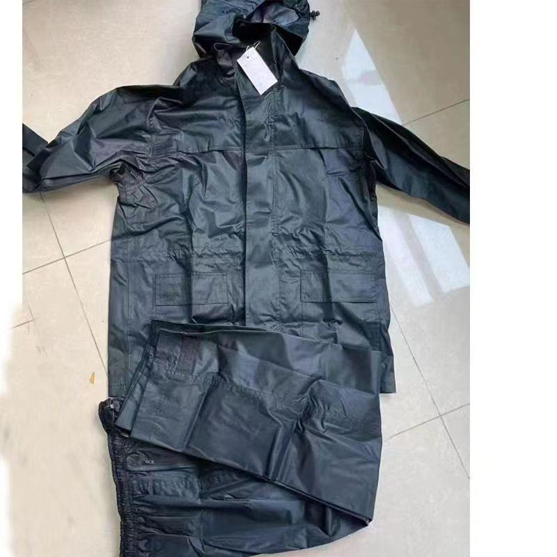 全新正品海洋藏青分体雨衣长款藏蓝色连体长雨衣防水便携垂钓骑行