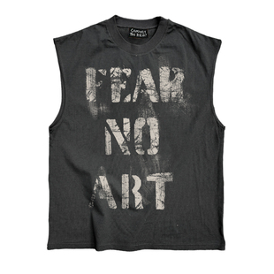 小众砍袖 vintage街头字母潮流创意 暗黑做旧设计感 十卟SHIBU