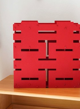 吾家婚品婚房布置立体喜字摆件结婚新房卧室客厅摆台装饰婚庆用品