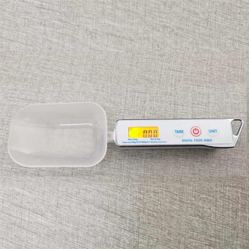 新品双勺勺子秤500g/0.1g量勺烘焙勺出口家用厨房食物秤配料称