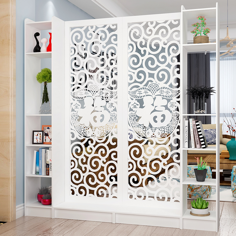 极速屏风隔断柜简约现代玄关柜时尚客厅小户型简易卧W室卫生间移