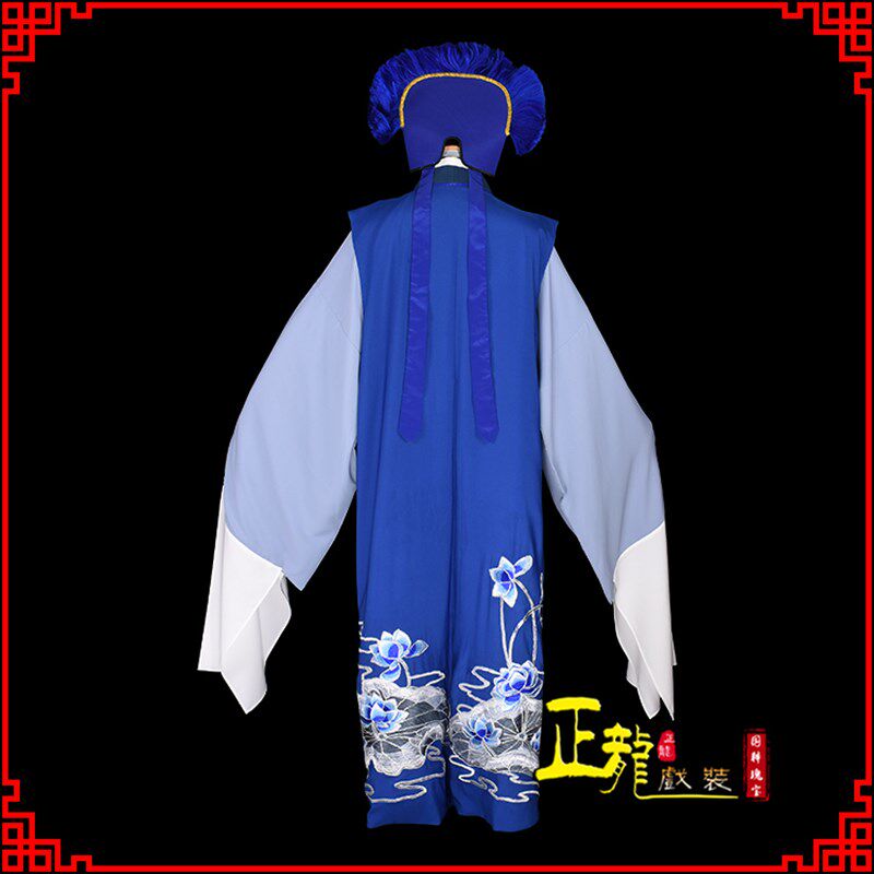 新品正龙戏装 婺剧戏曲服装演出许仙白蛇传白娘子传奇断.桥 婺剧
