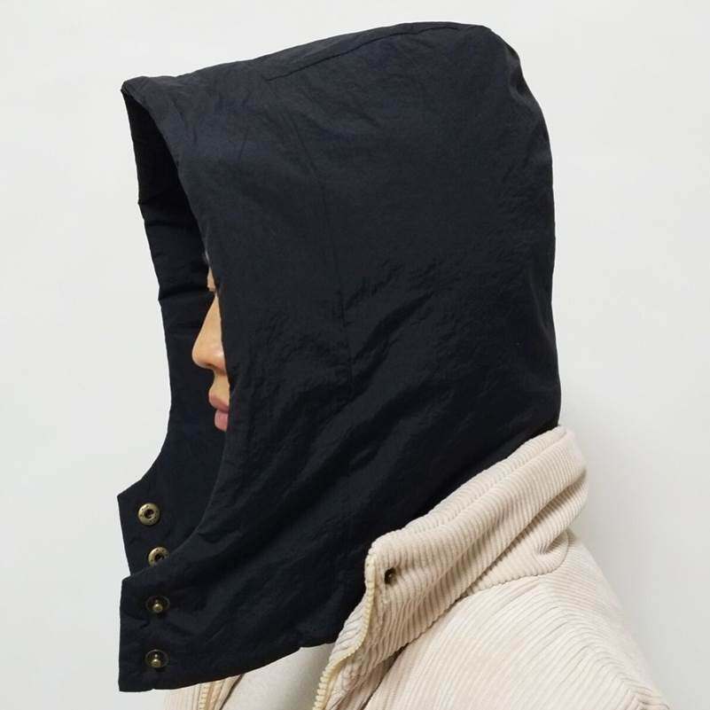 极速假领帽子单独外配件羽绒棉衣B衣服可拆卸子连单买帽子假两件